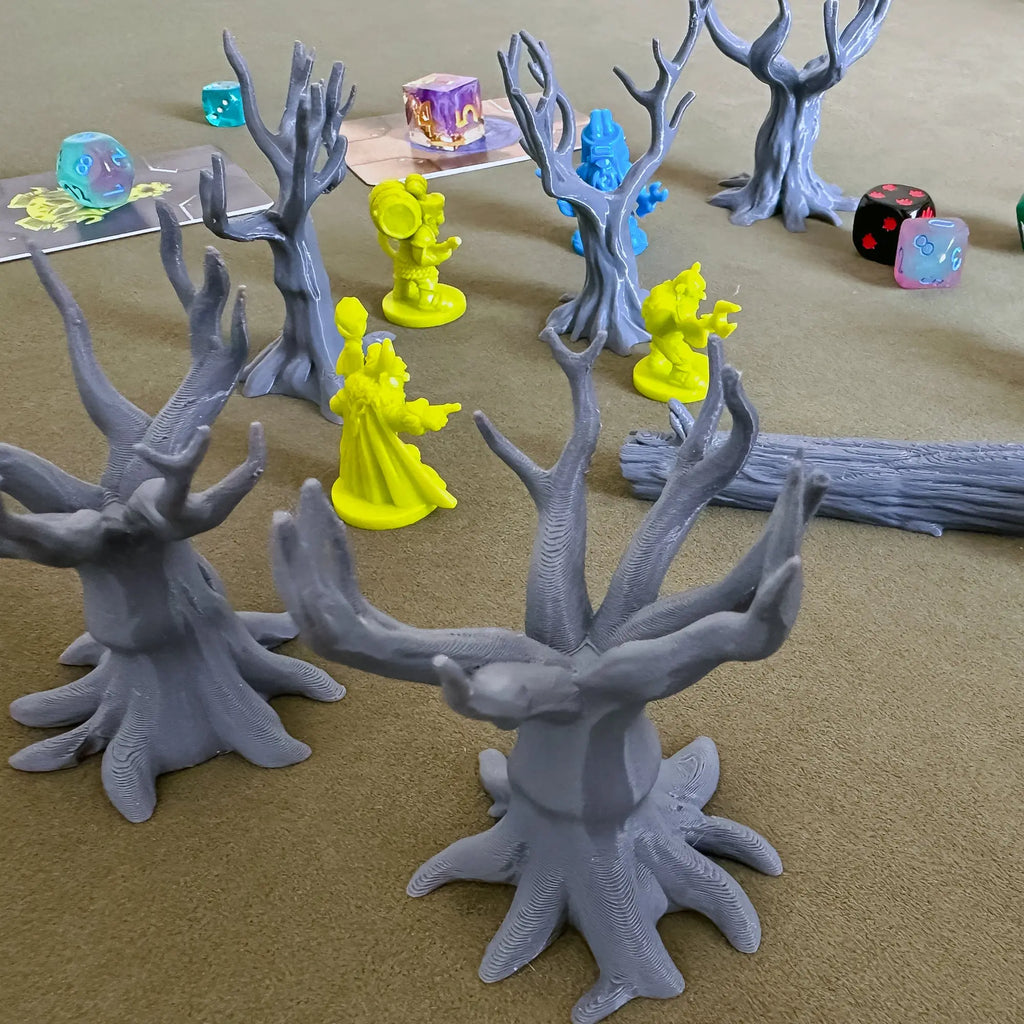 28mm Scatter Terrain Trees for DND & Wargames | Fantasy RPG Tabletop Scenery Blubber Cove