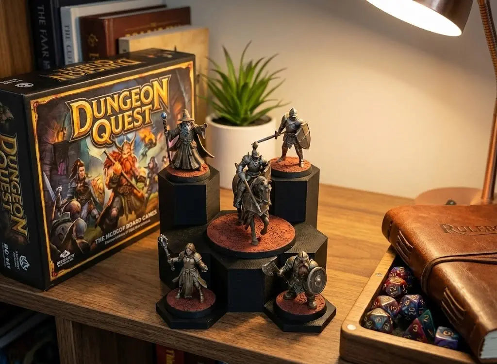 WarSplay™ Hero Mini | Modular Miniature Display Case for Wargaming & RPGs WarSplay