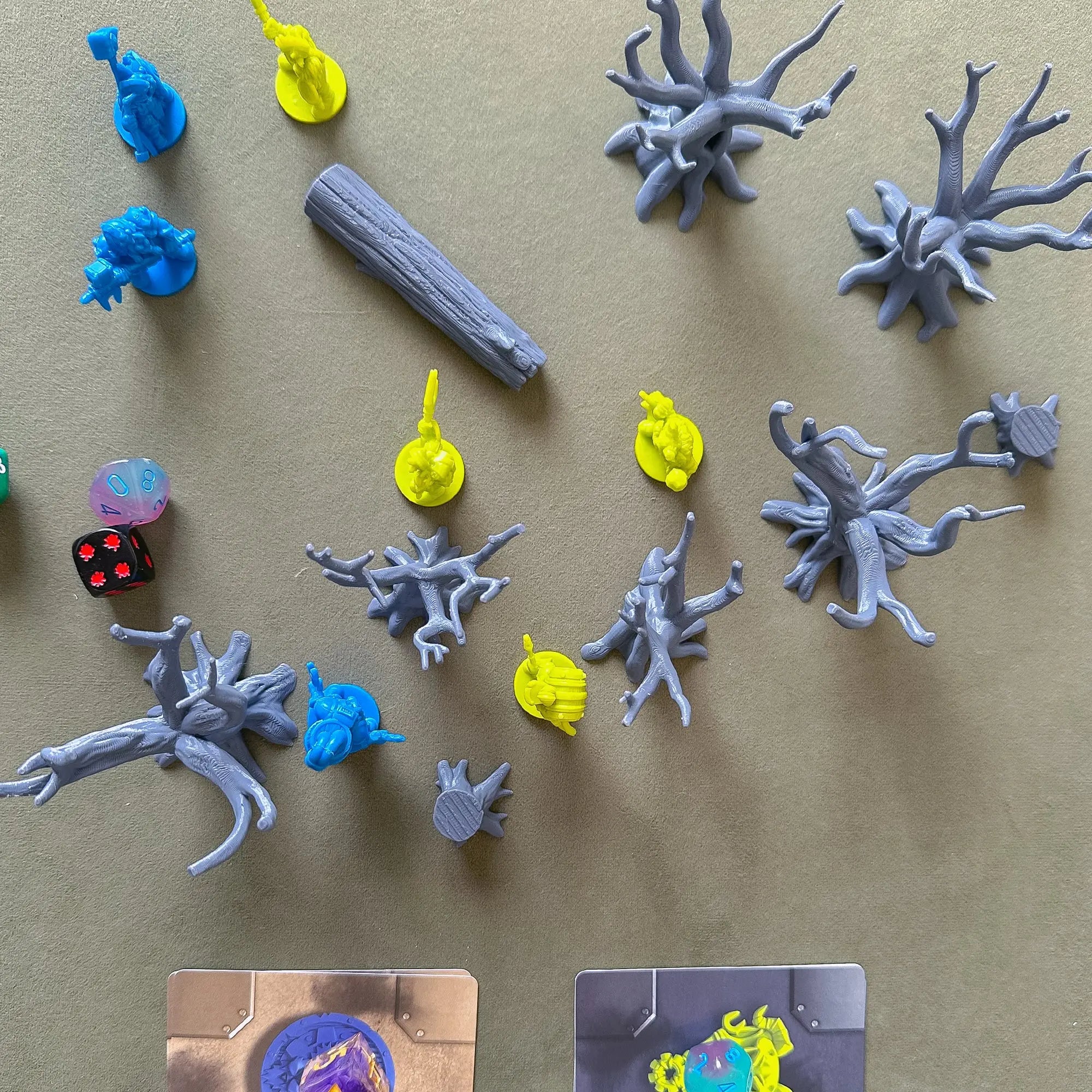 28mm Scatter Terrain Trees for DND & Wargames | Fantasy RPG Tabletop Scenery Blubber Cove