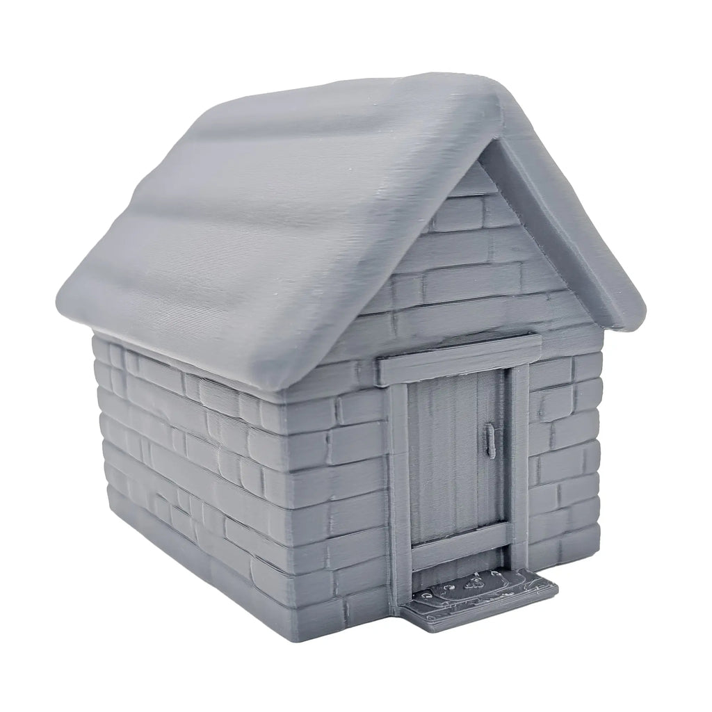 28mm Fantasy Village Buildings | DND RPG Scatter Terrain for Wargames Blubber Cove