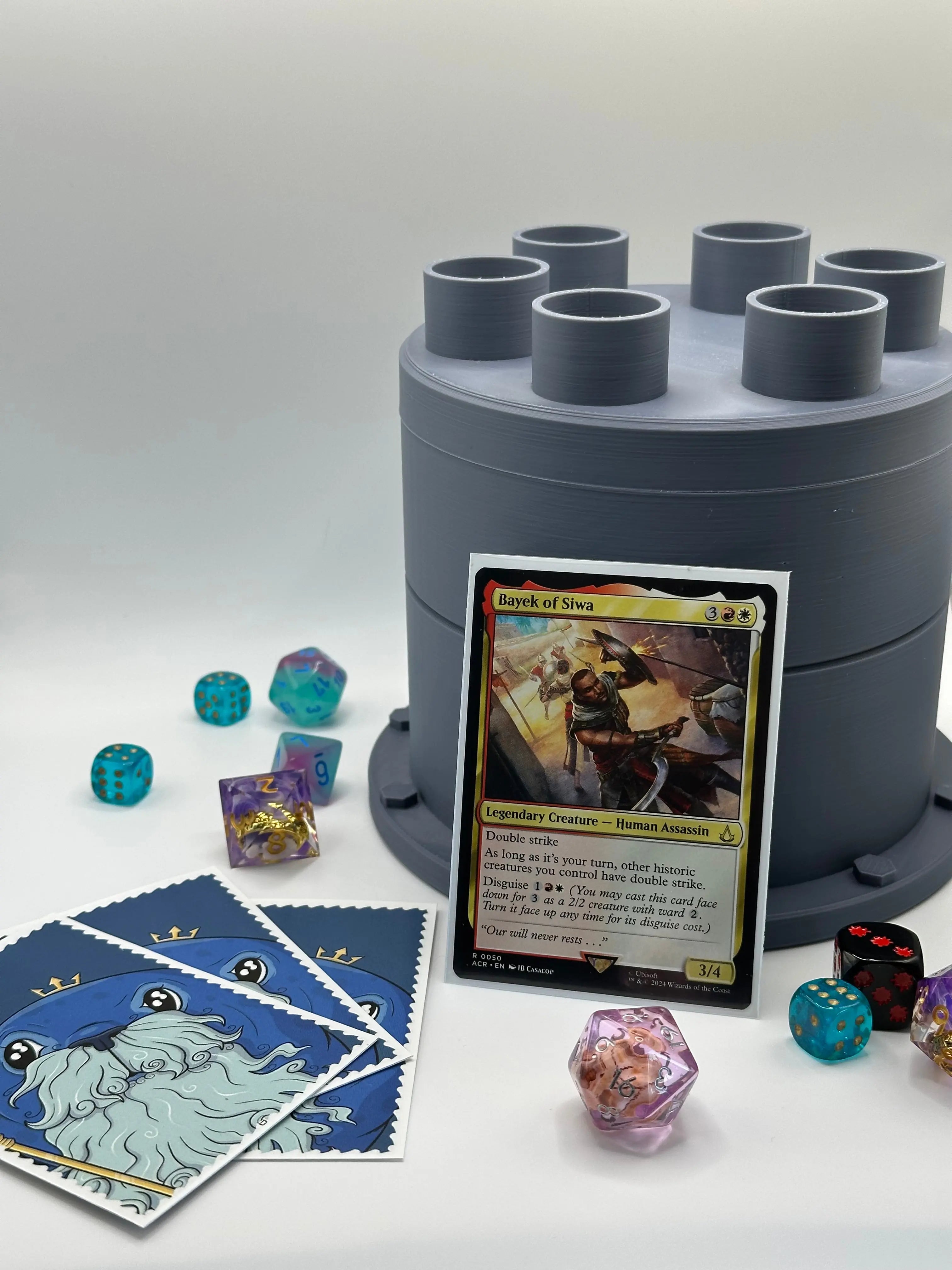 Final Fantasy Inspired MTG Deck Box – Fits 100+ Sleeved Cards Blubber Cove