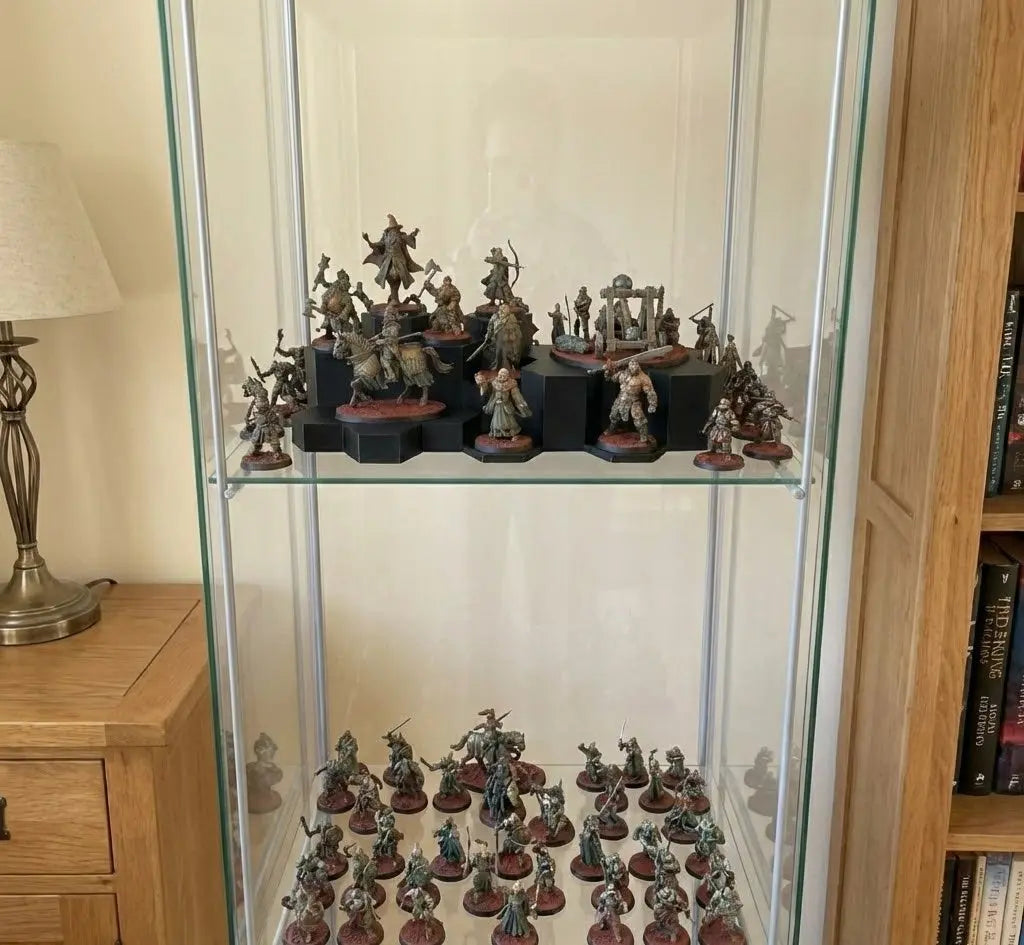 WarSplay™ Hero | Modular Miniature Display Stand for Wargaming & RPGs WarSplay