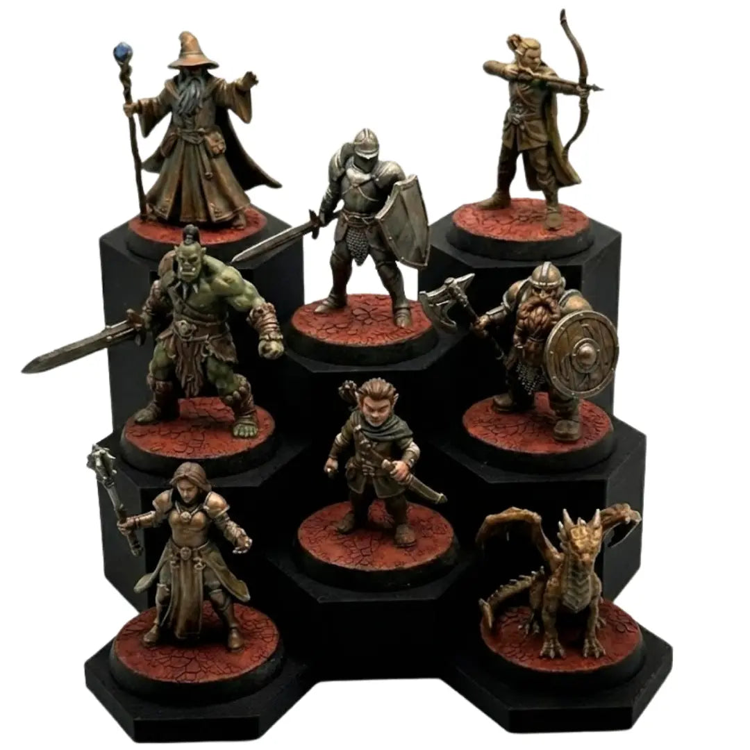 WarSplay™ Classic Mini | Modular Miniature Display Case for Wargaming & RPGs WarSplay