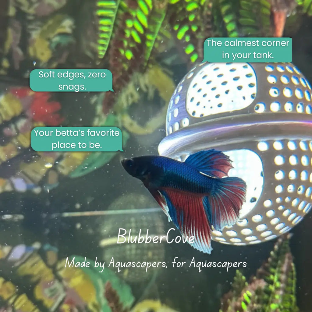 Floating wood-effect aquarium decoration for surface coverage.