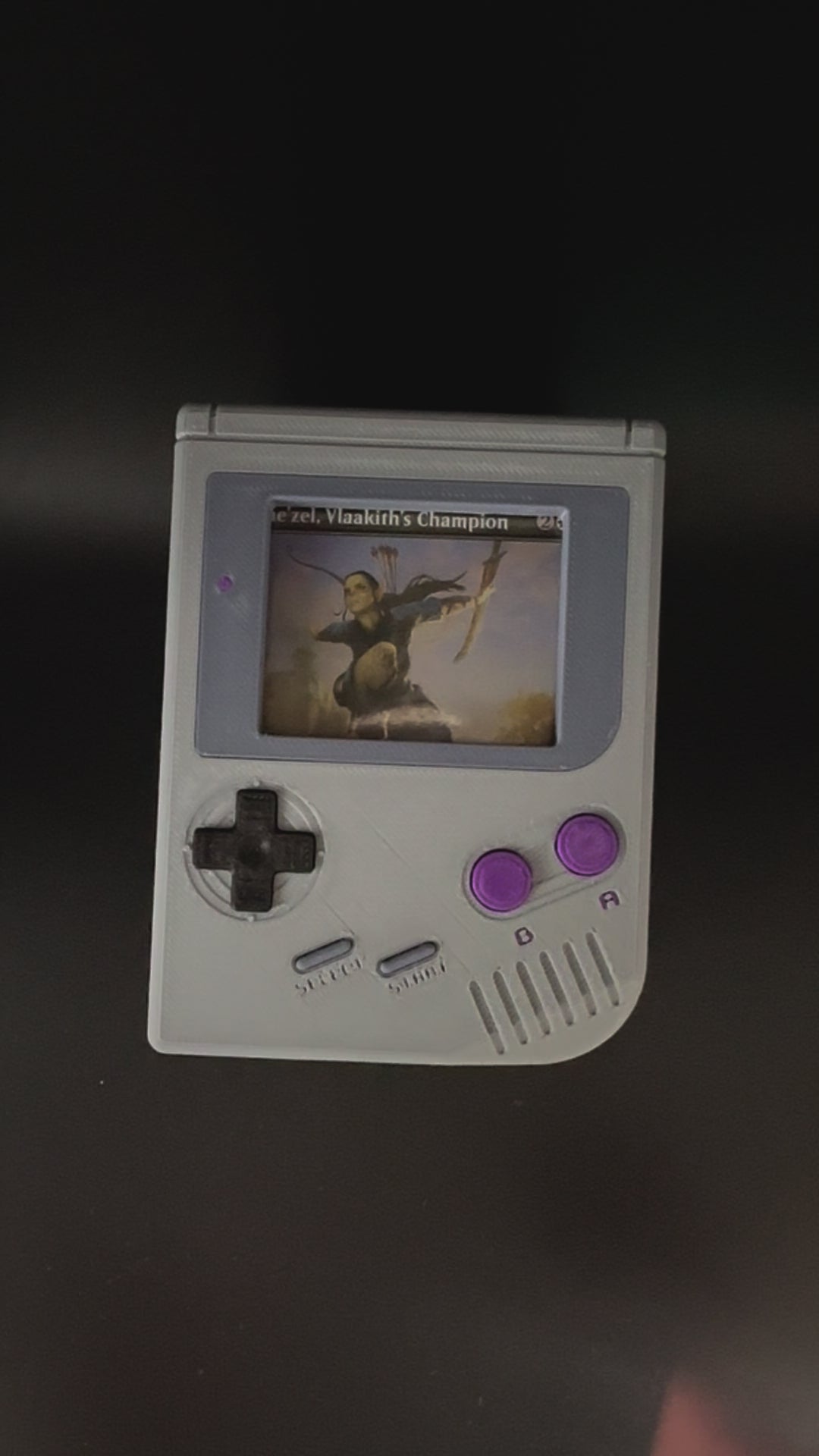 Final Fantasy Gameboy Deck Box for MTG Commander | Retro TCG Case with Magnetic Lock | Holds 100+ Cards | EDH Yugioh Pokémon Gift