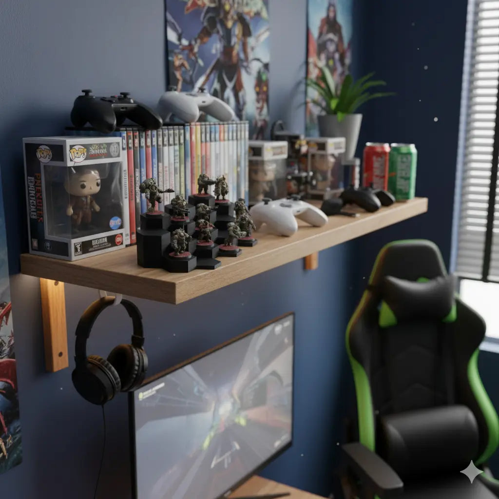 Compact tournament tray for transporting units between rounds.