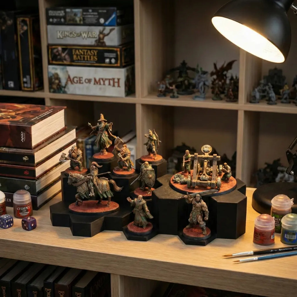 High-visibility display ensuring no overcrowding of models.